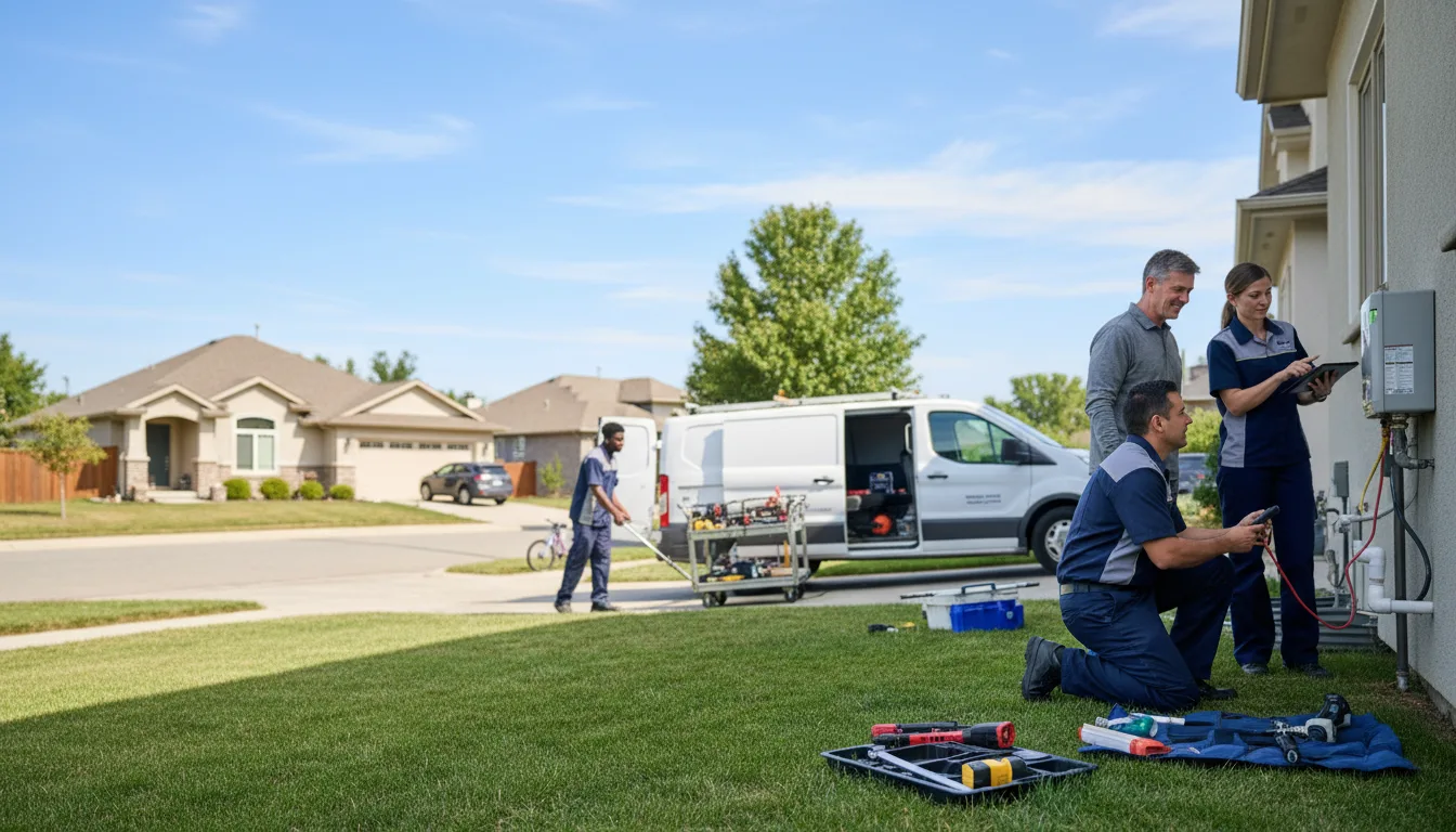 Professional Outdoor Tankless Water Heater Installation in Henderson, WV